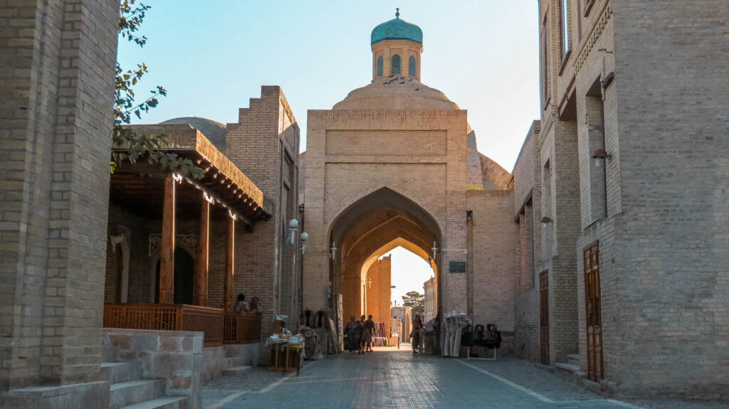 Toqi Sarrophon, otros de los bazares cubiertos de Bukhara.